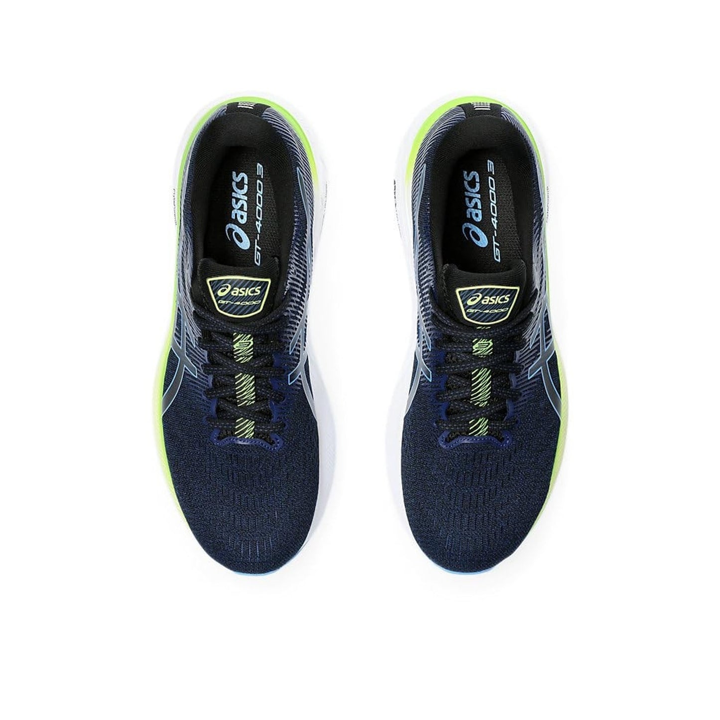 ASICS Men's GT-4000 3 Running Shoes, Black/Waterscape 9 M