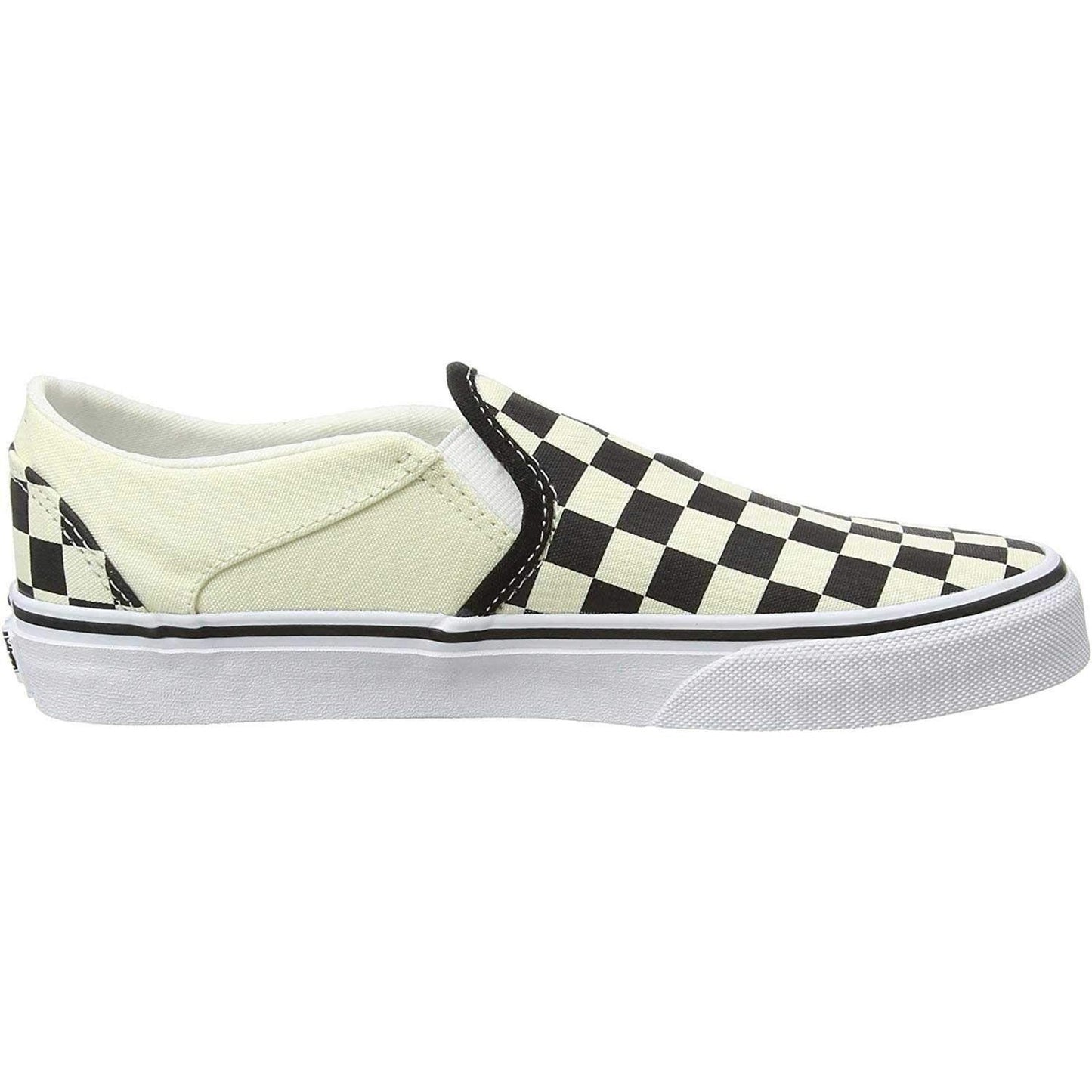 Vans Classic Slip-On Women’s Sneaker Checkerboard Black White Size 7