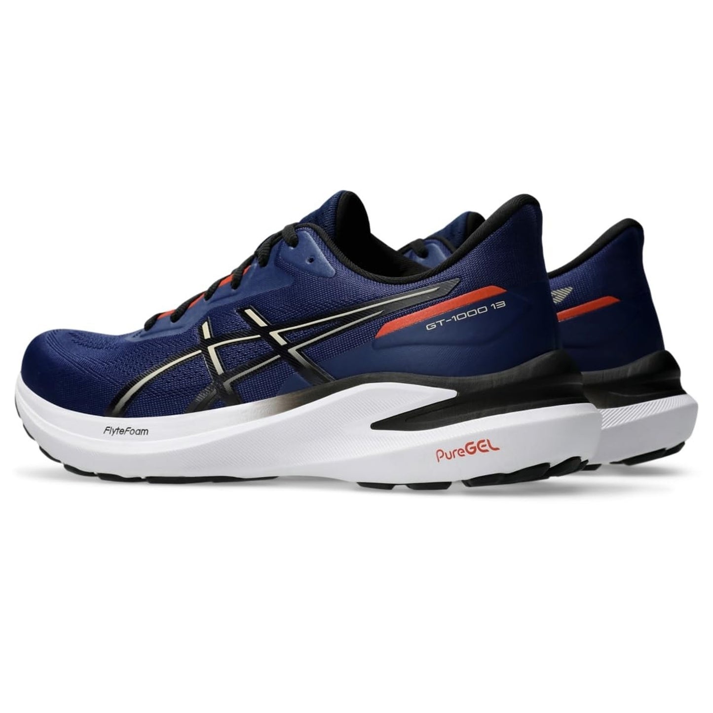 Asics GT-1000 13 Mens Running Shoes, Size 8.5 M, Blue Expanse/Feather Grey