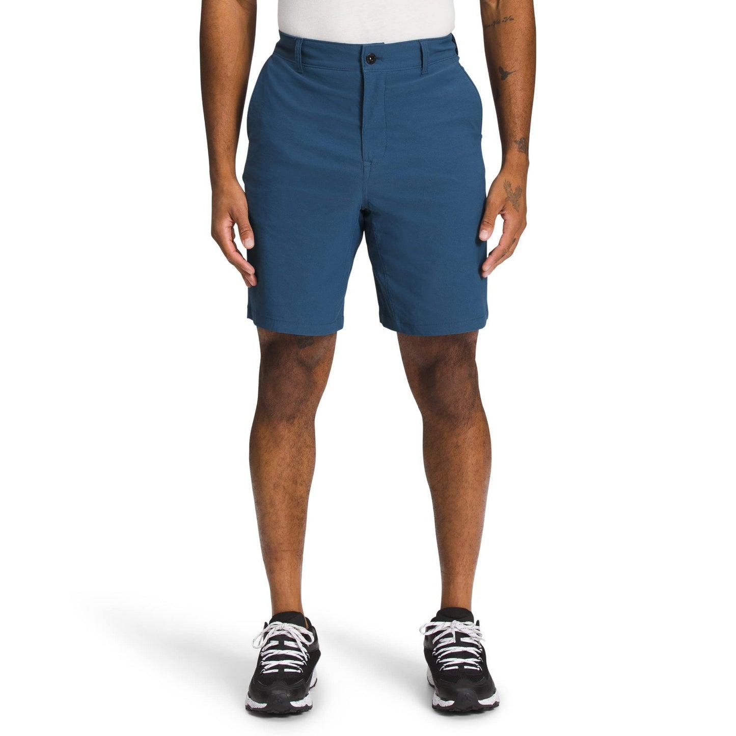 NEW The North Face Sprag 7" Shorts Shady Blue Mens 34 Hiking Stretch