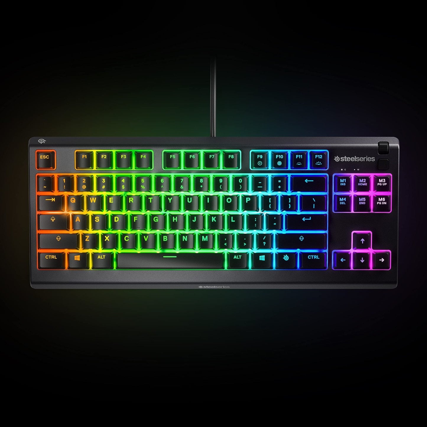 Steelseries Apex 3 TKL Compact Wired Gaming Keyboard Anti-Ghosting Technology En