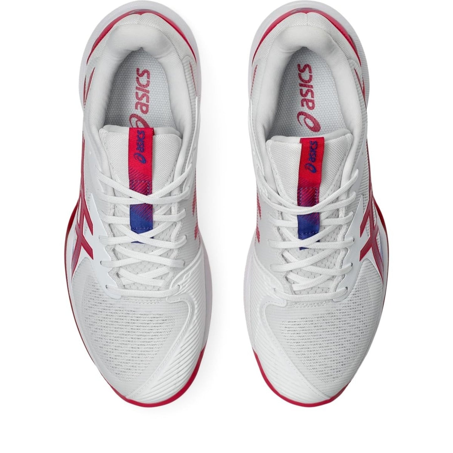 ASICS Women Solution Speed FF 3 Clay Shoes PU Upper White/Bright Rose 8.5 B