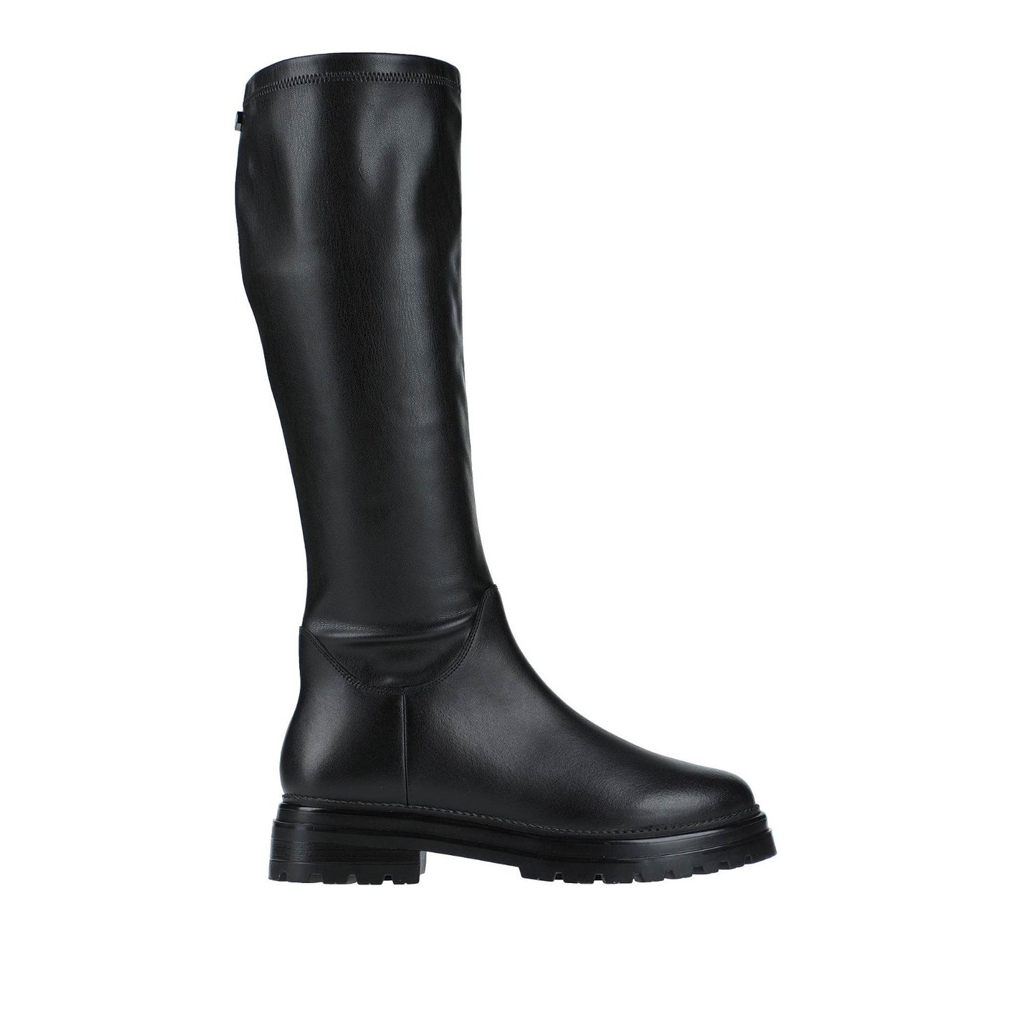 Steve Madden Lucci Womens Faux-leather Boots Black Size 8.5 M