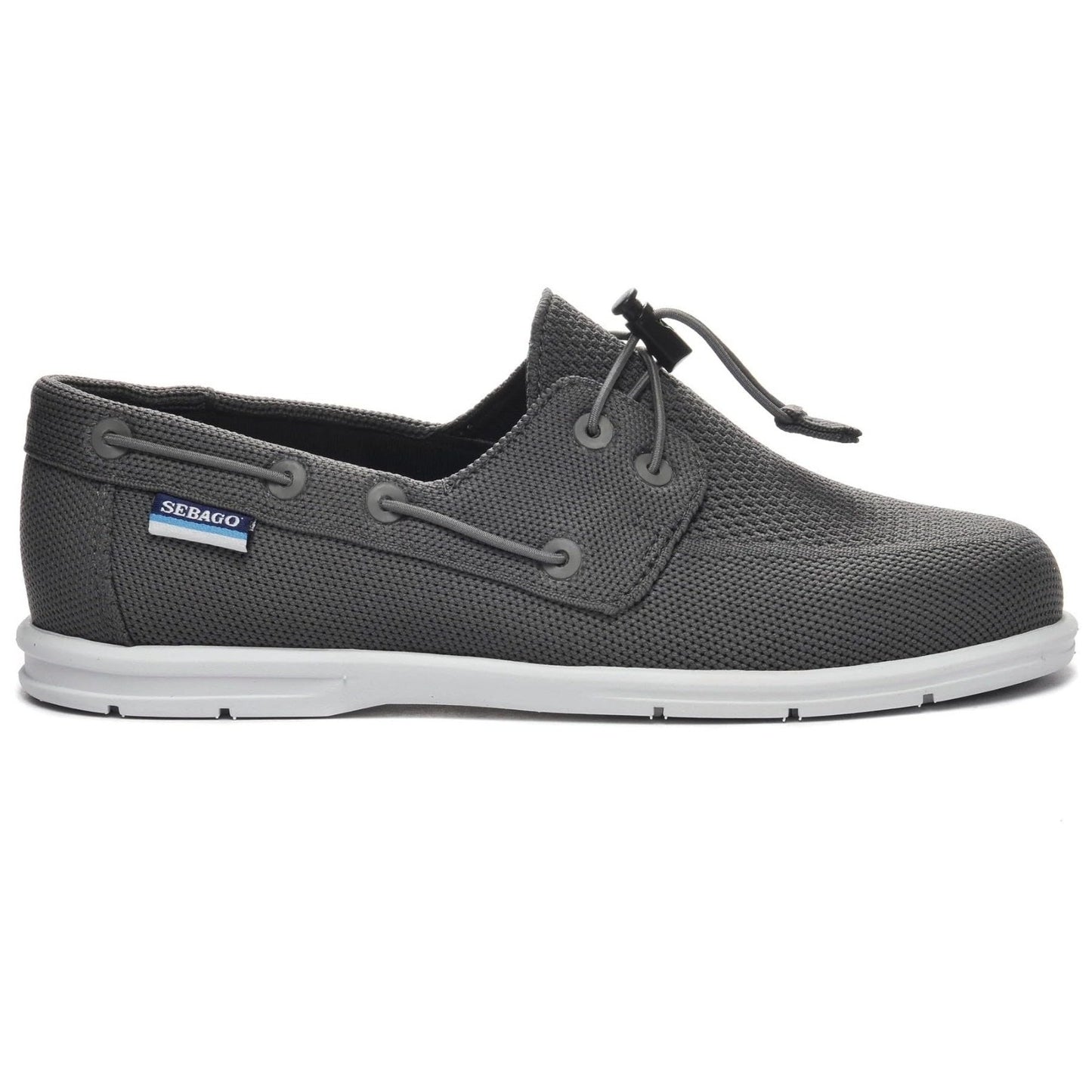 Sebago Monterey Womens Grey Mesh Loafers & Slip Ons Boat Shoes Size 10 M