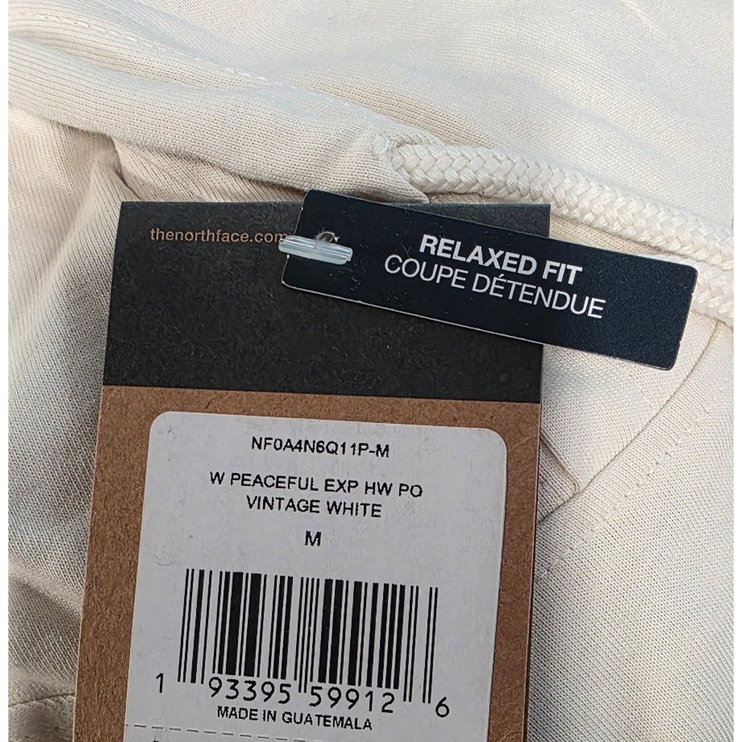 The North Face women’s Peaceful Explorer lightweight pullover hooded Tshirt M