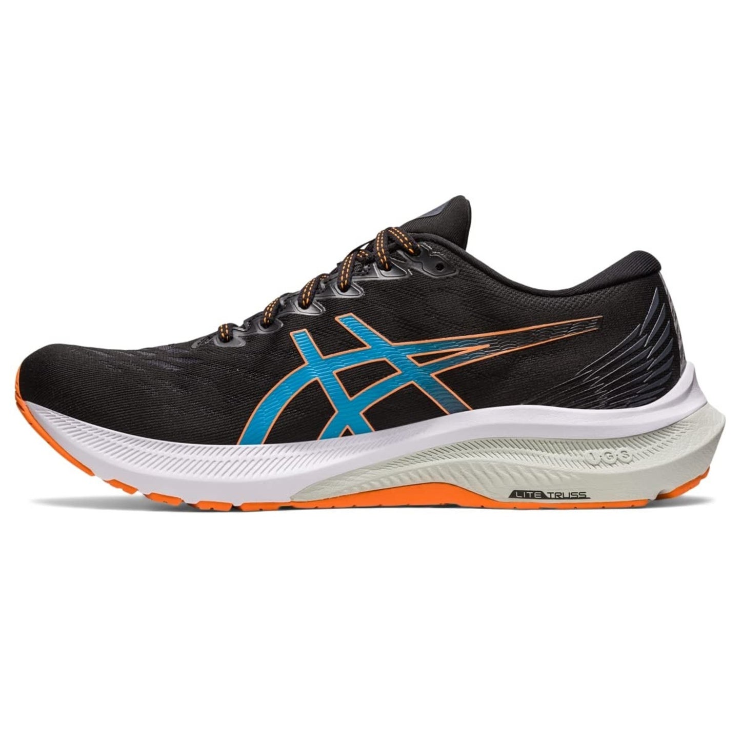 ASICS GT-2000 11 Men's Running Shoes Size 11 M Black /Sun Peach