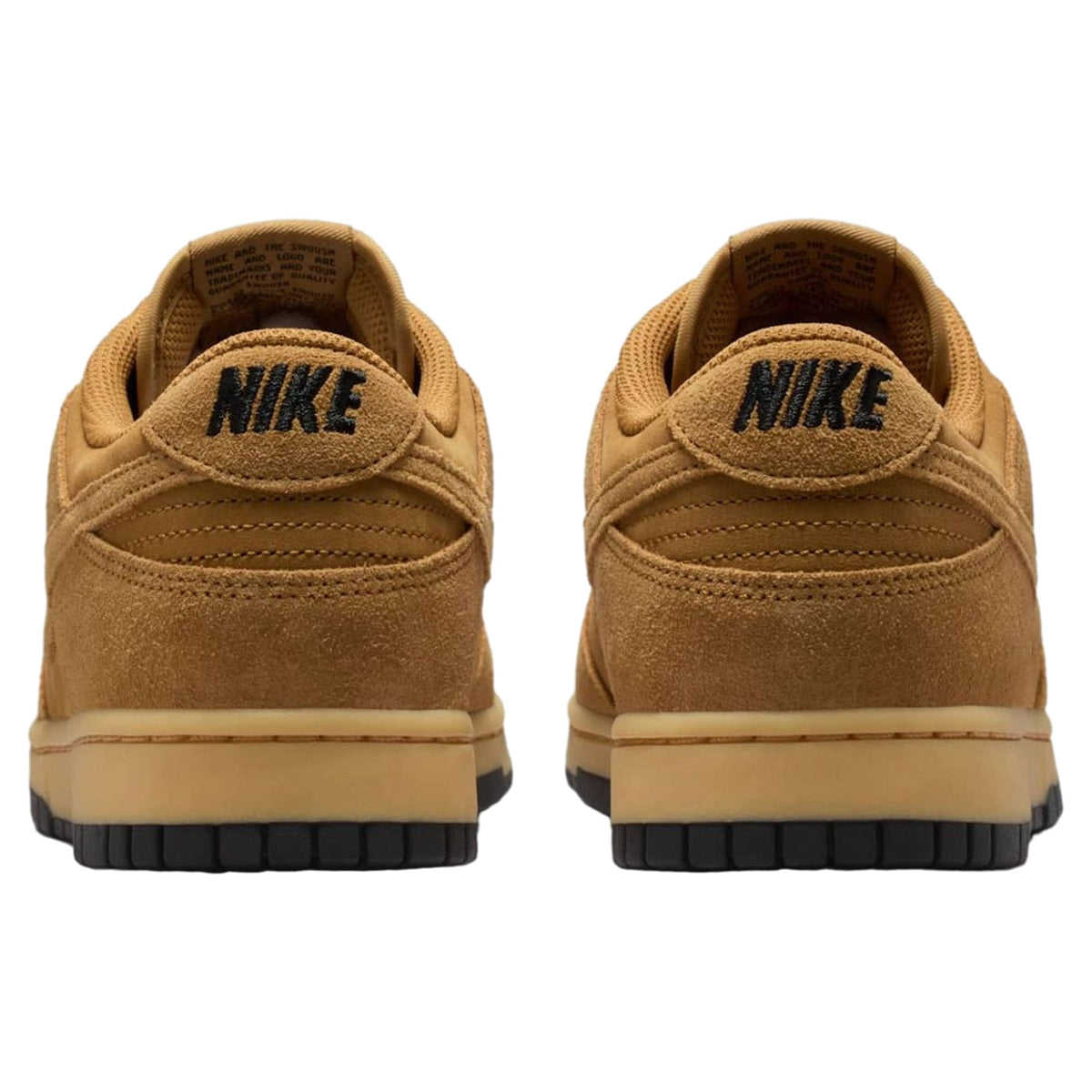 Nike Dunk Low Retro SE Men’s Sneaker Wheat/Black Leather Lace-Up Size 10.5 Men