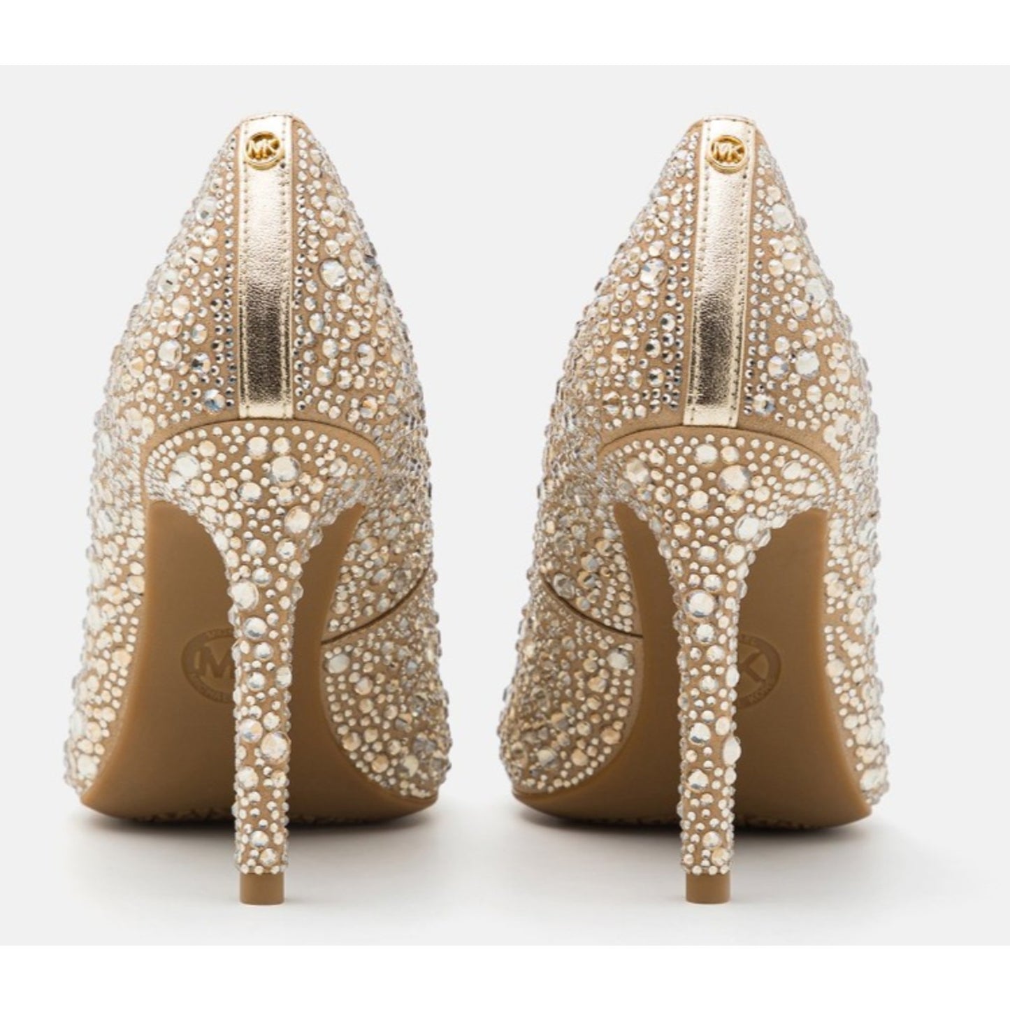 Michael Kors Alina Flex High Pump Women's High Heel Pale Gold 6.5 M