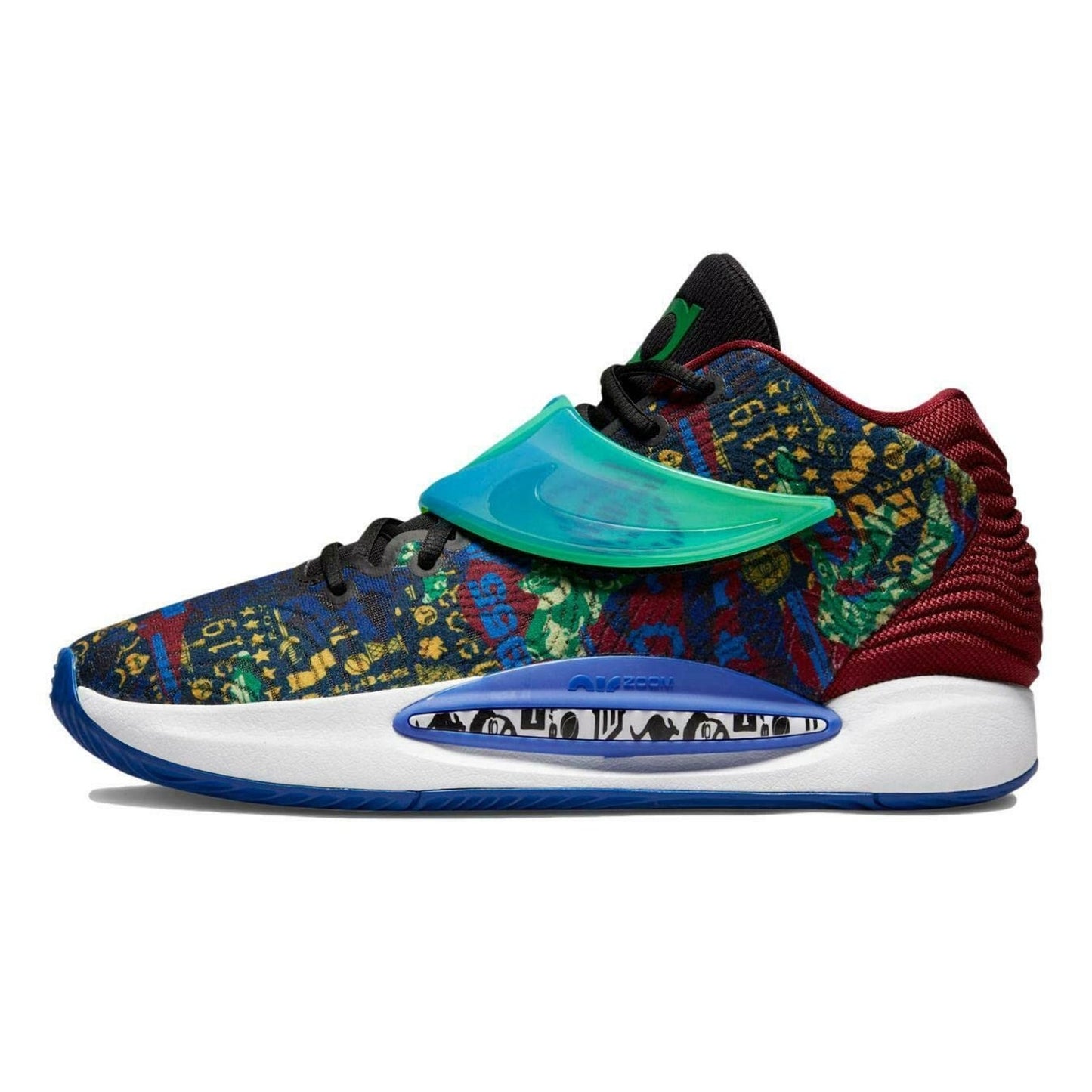 Nike KD 14 NRG Men's Running Shoes Sapphire/Melon Tint -Size 9 M