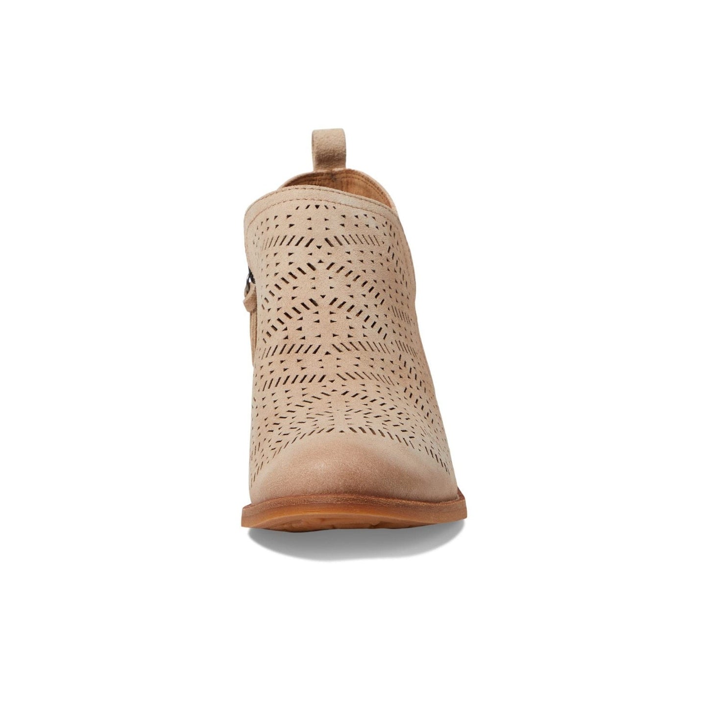 Sofft Womens  Augustina Bootie Seude Zip Booties Beige Size 8