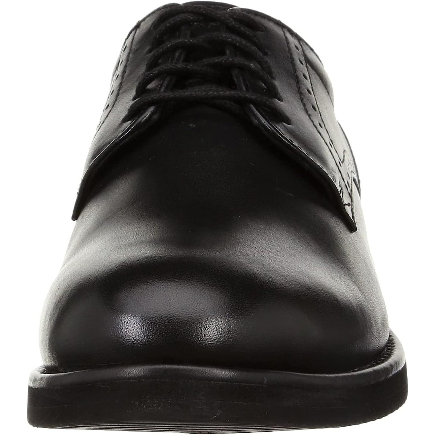 Rockport DresSports Oxford Plain Toe Black Leather Mens Dress Shoes 9.5 M