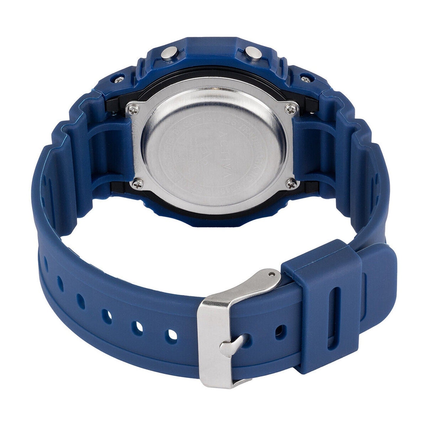 Activa Retro X Invicta Men's Digital Watch 44.5mm Blue Invicta