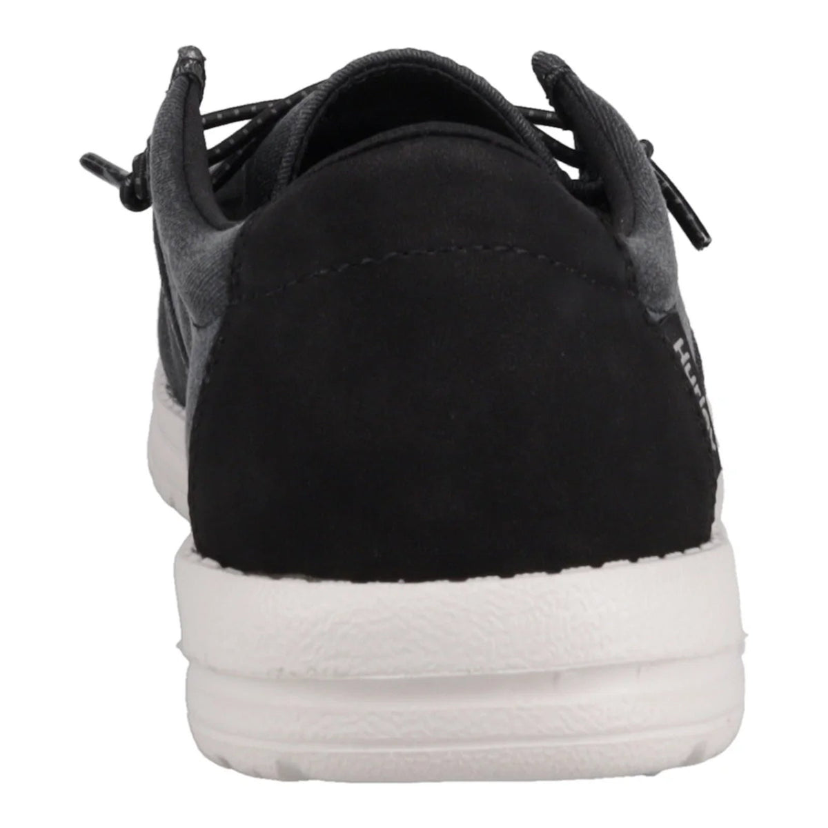 Hurley Mens Shoes Black Casual Loafer Boat Memory Foam Slip-On Moccasins 10.5 M