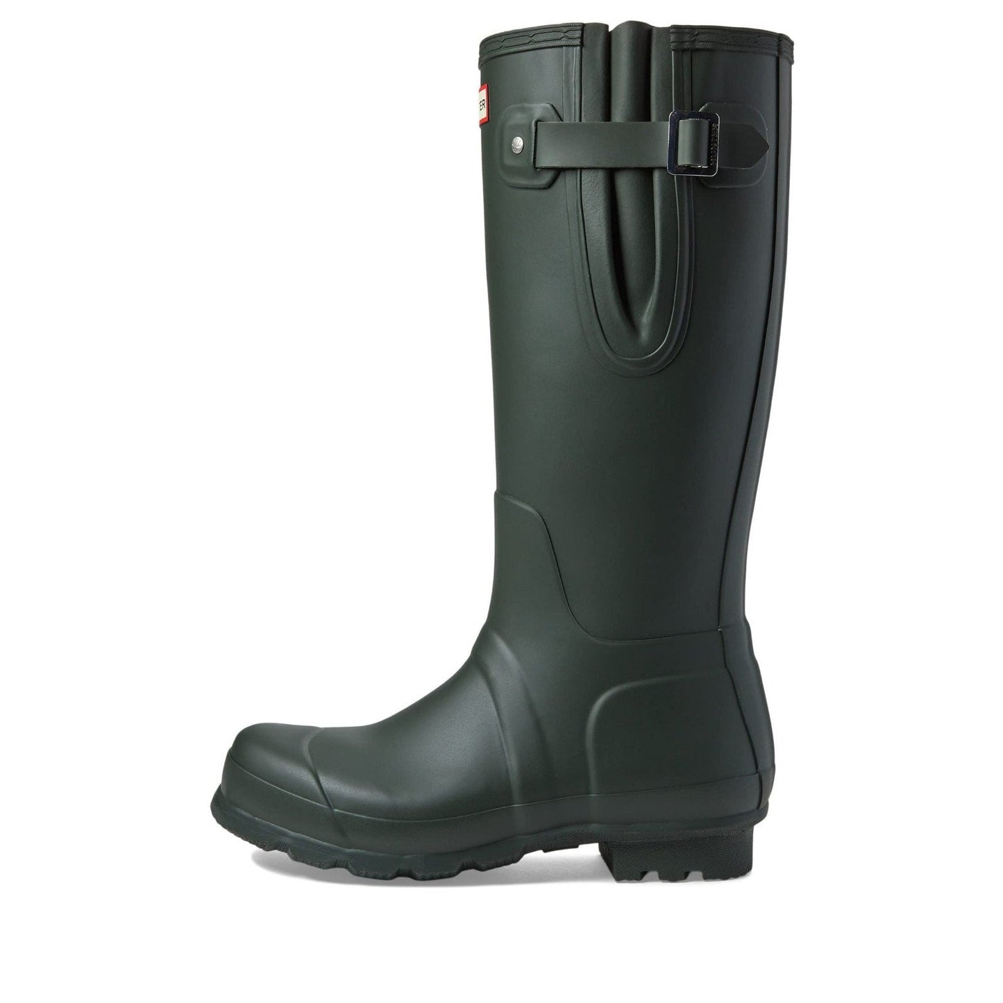 NEW HUNTER Women's ORIGINAL TALL RAIN BOOTS WATERPROOF Dark Olive 10 M Hunter