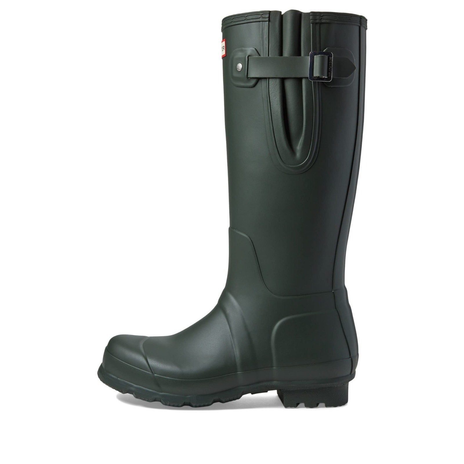 NEW HUNTER Women's ORIGINAL TALL RAIN BOOTS WATERPROOF Dark Olive 10 M Hunter