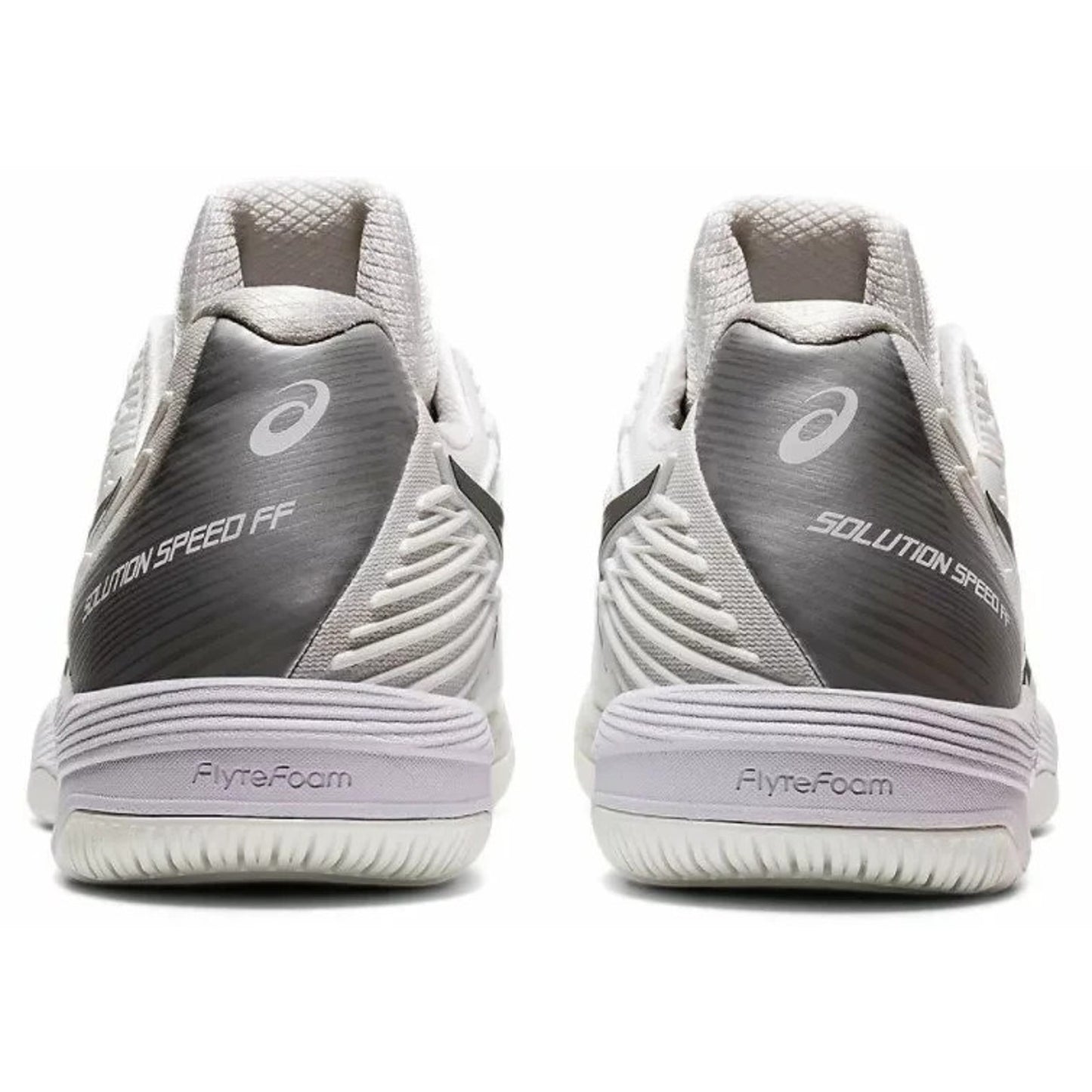 ASICS Men's SOLUTION SPEED FF 2 Tennis Shoes in White/Black 8.5 M
