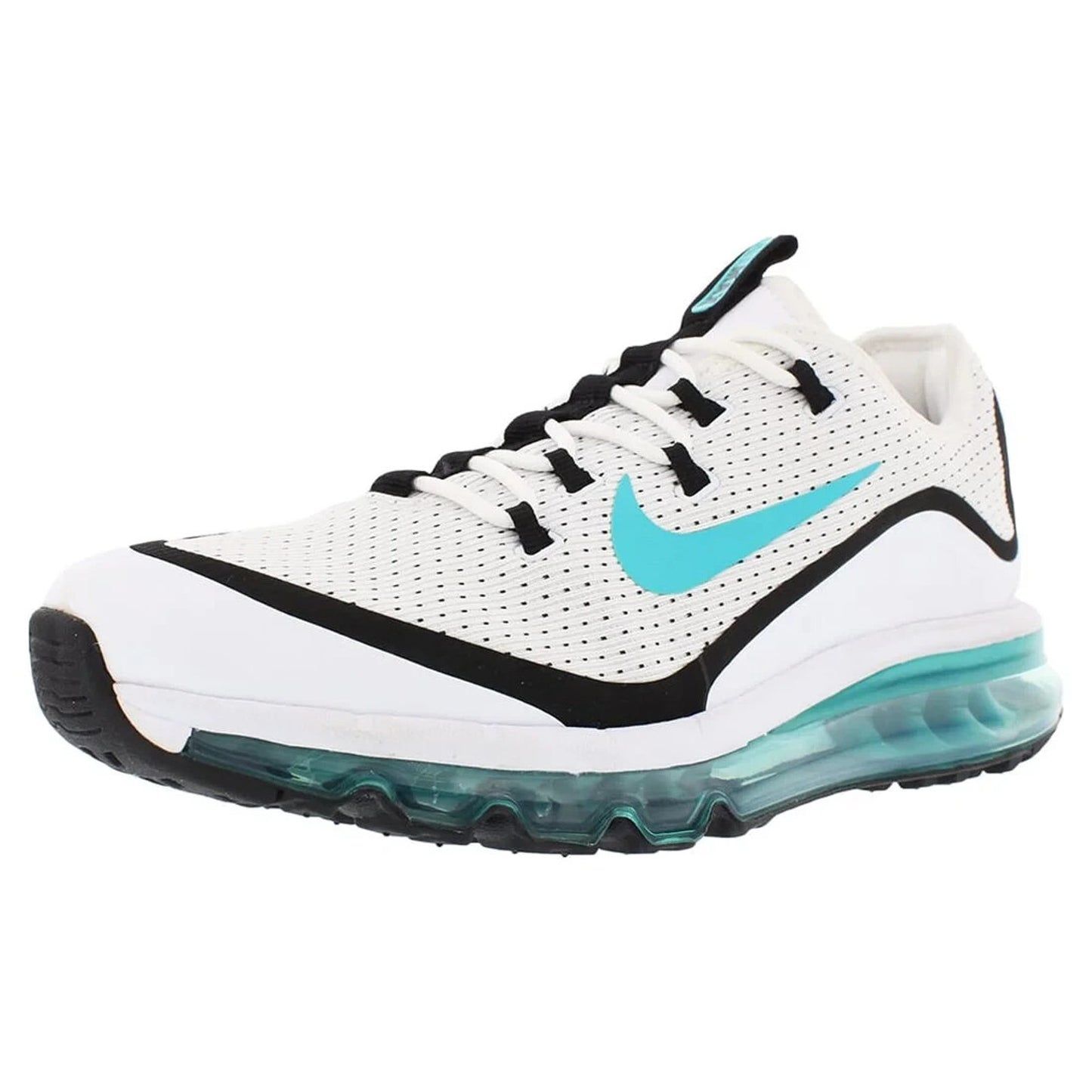 Nike Air Max More Mens Running Shoes White/Dusty Cactus Size 11.5 M
