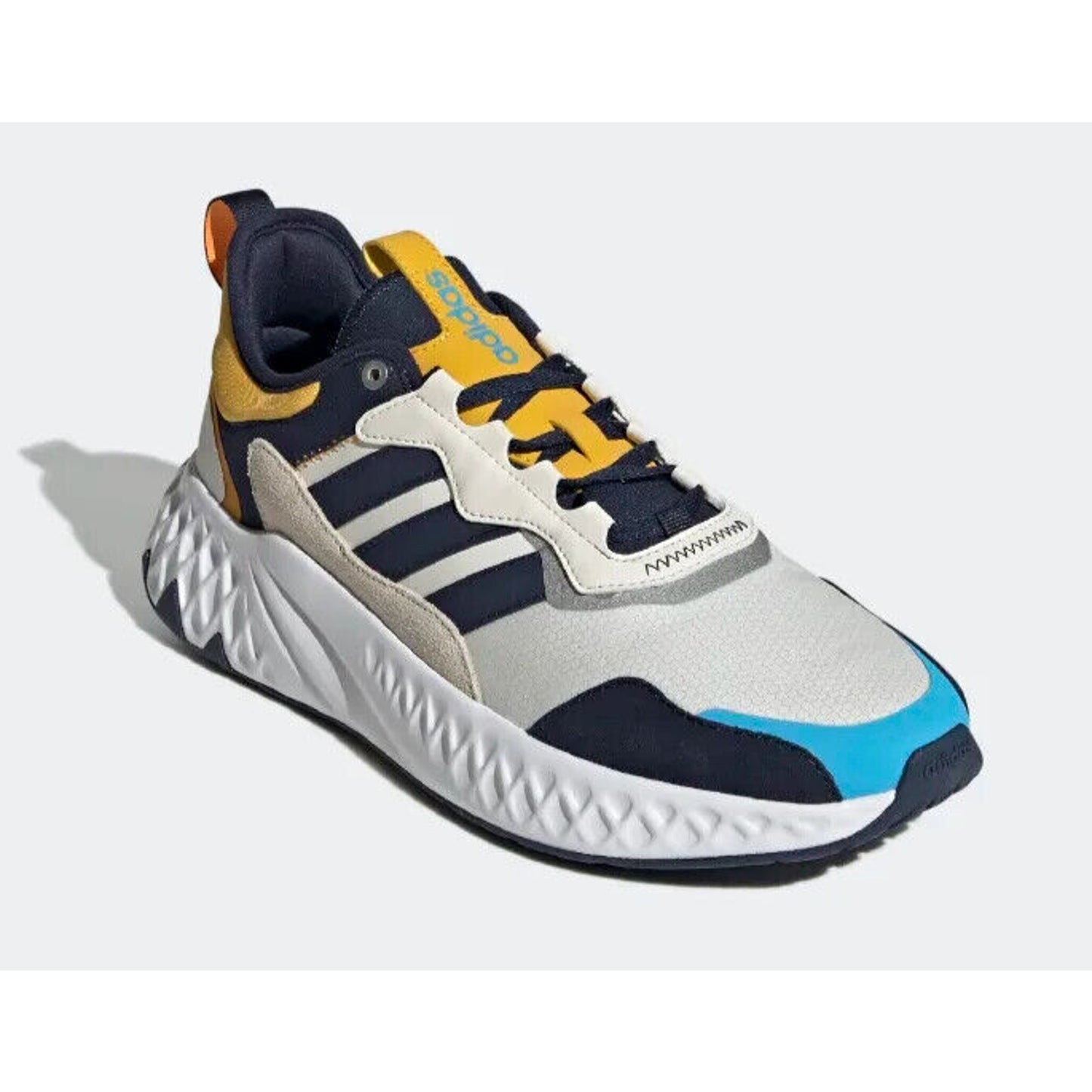 Adidas Futurepool 2.0 Cloud White/Collegiate Navy/Bold Gold 11.5 M
