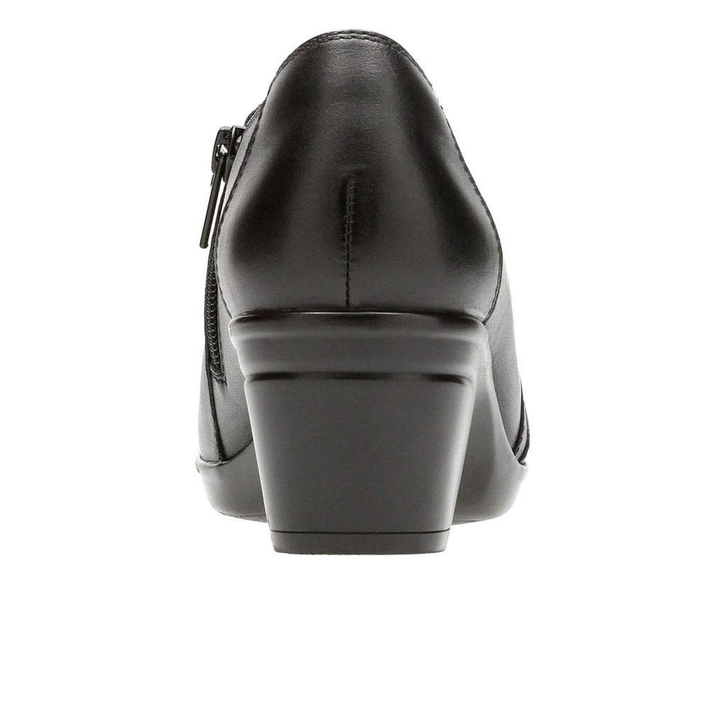 Clarks Emslie Warren Women's Loafer Shoes Slip-On Leather US 9.5 M Black Shoes