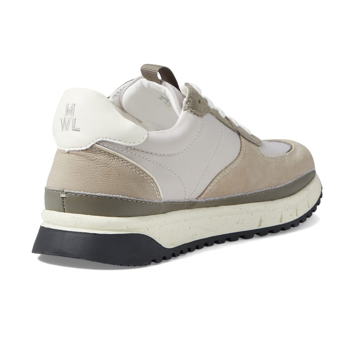 MADEWELL Women's Size 8 Kickoff Trainer Sneakers in Antique Cream Multi