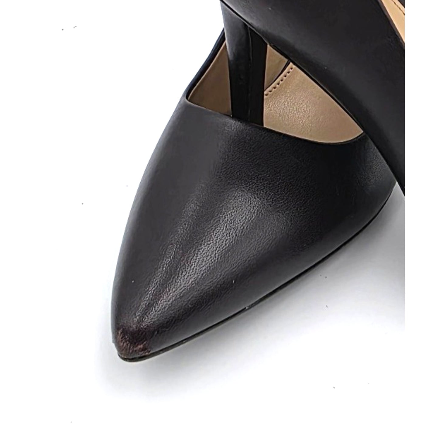 Michael Kors Womens Dorothy Leather Pointed Toe Classic PUMPS Brown Size 7.5 M