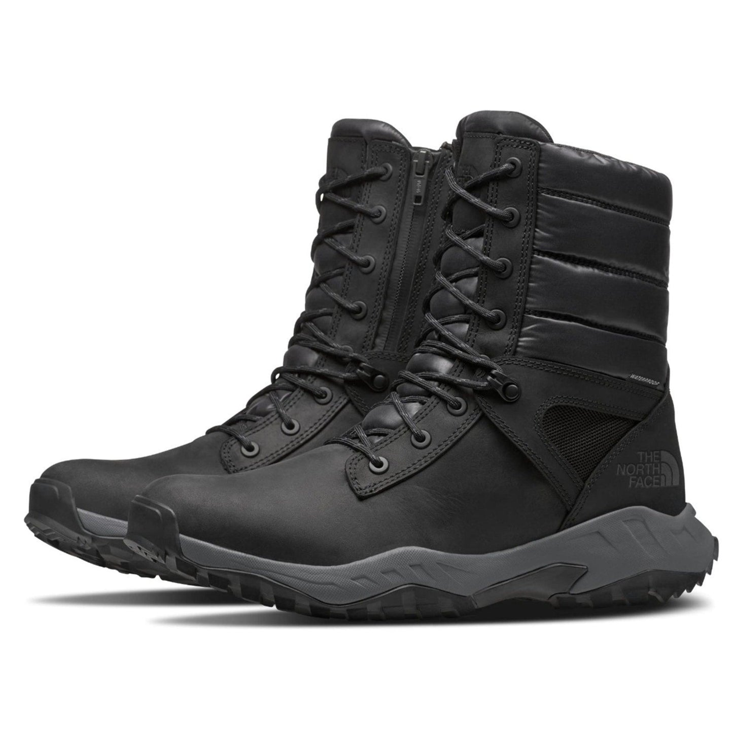The North Face Thermoball Zip-Up Mens Boots TNF Black/Zinc Grey Sz 12.5 The North Face