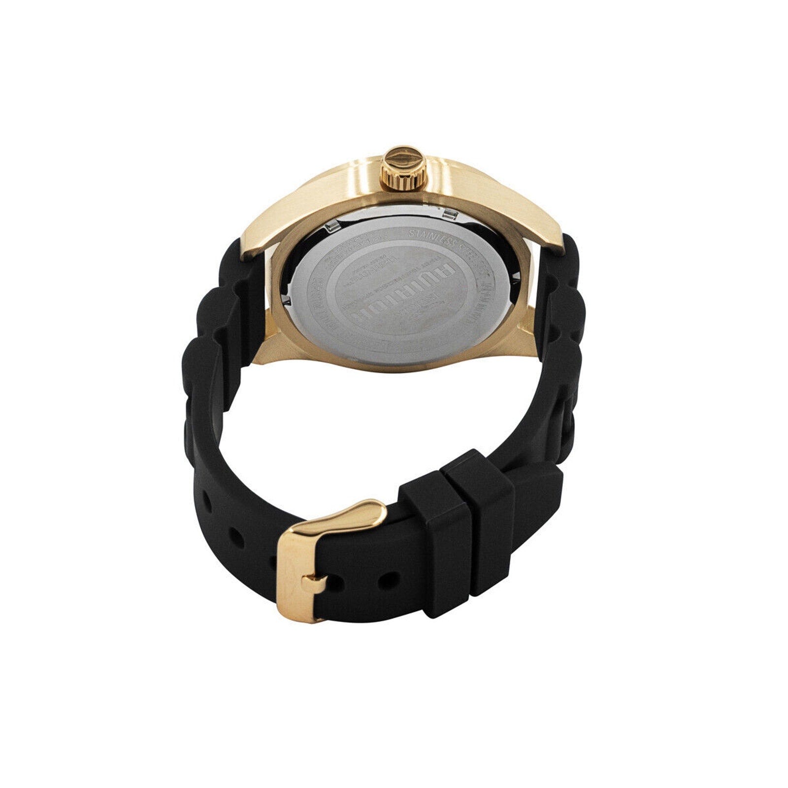 Invicta Aviator Nomad Men's Watch - 45mm, Black band , Gold Dial Invicta
