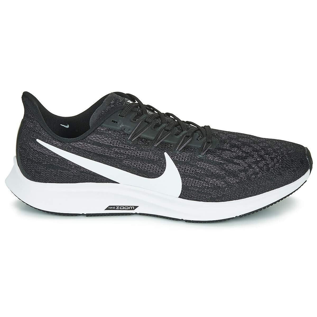 Nike Air Zoom Pegasus 36 Women's Shoes Black/White/Thunder Grey 11.5 extra wide