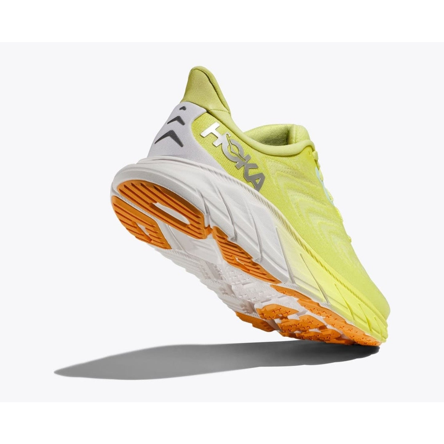 Hoka One Women's Arahi 6 Running Shoes Citrus Glow White Size US 7.5 B