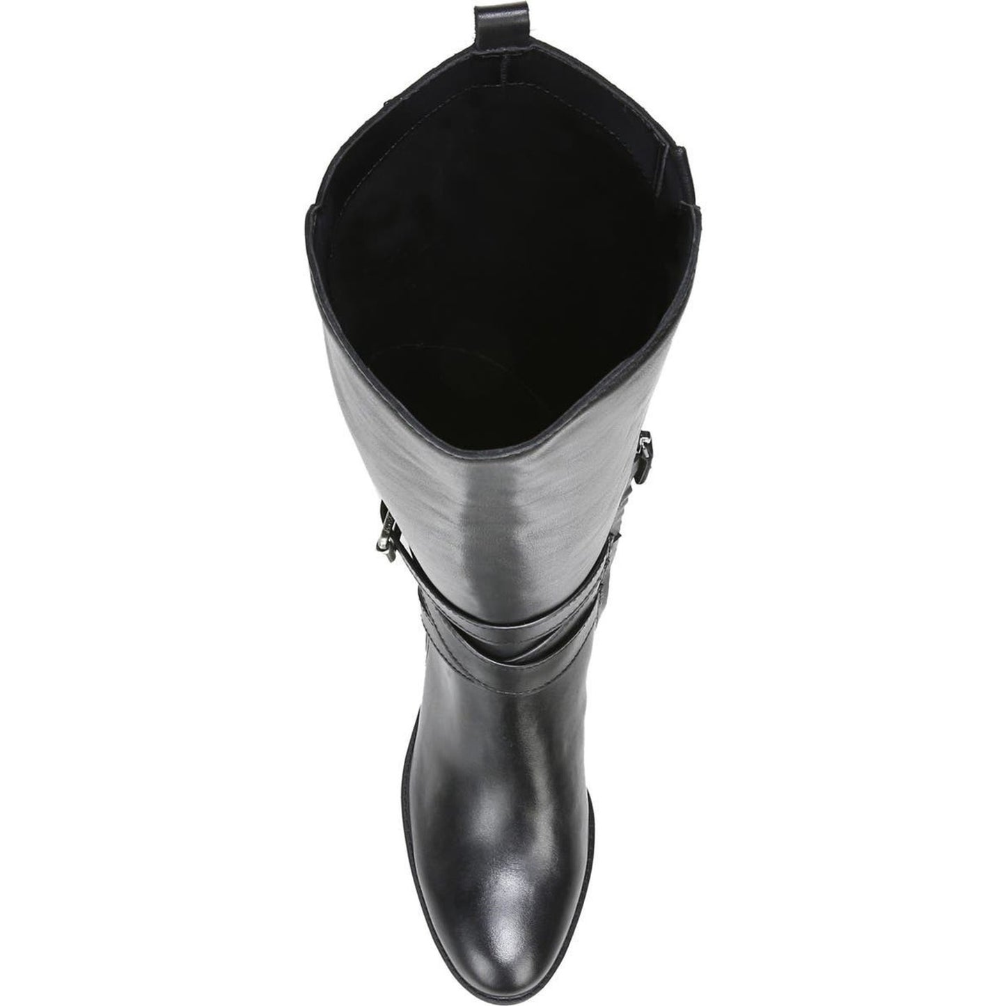 Sam Edelman Womens Pansy 2 Leather Knee-High Boots Black 8.5 M Wide Calf