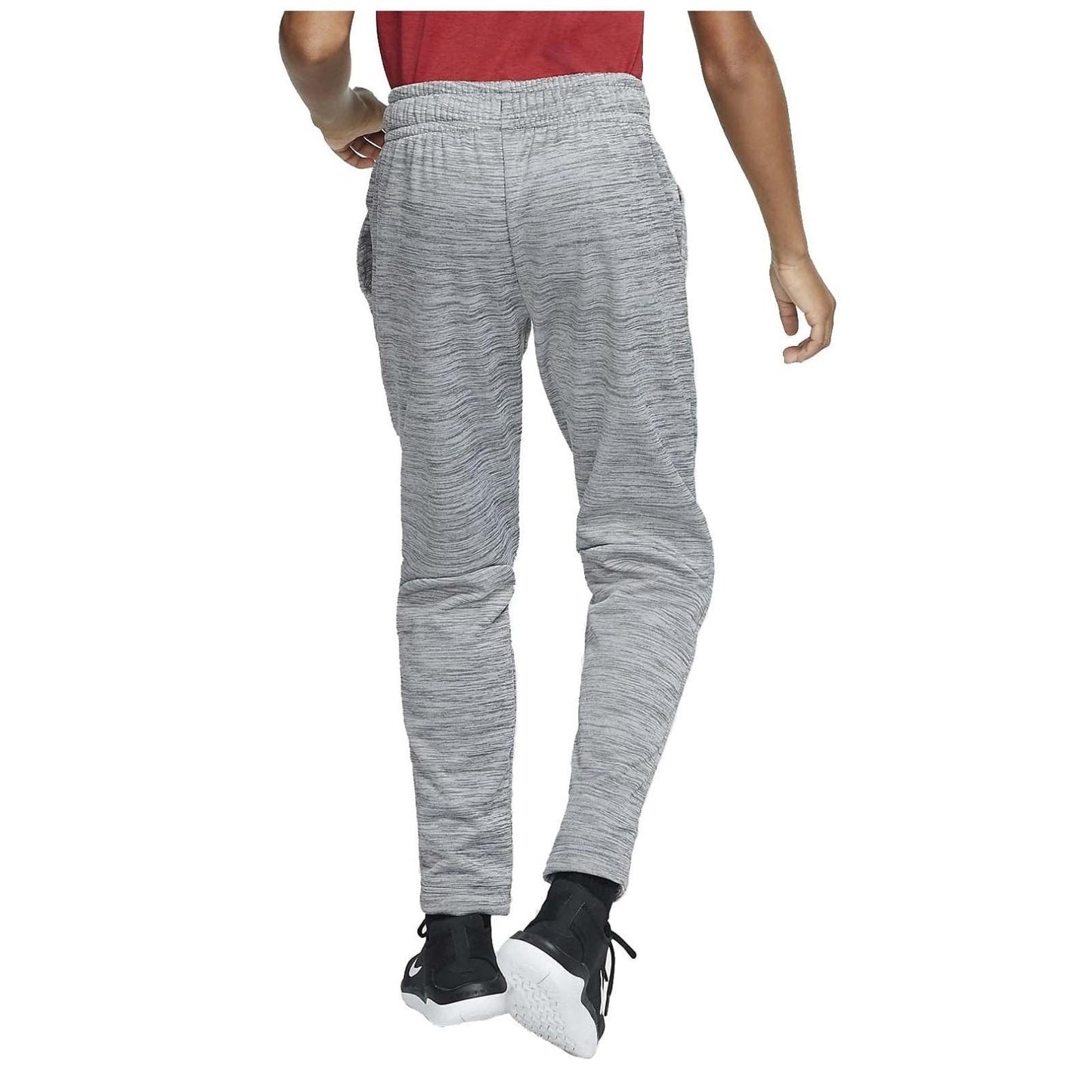 Nike THERMA Dri-Fit Big Boys' Sweatpants Charcoal Heather Size Medium