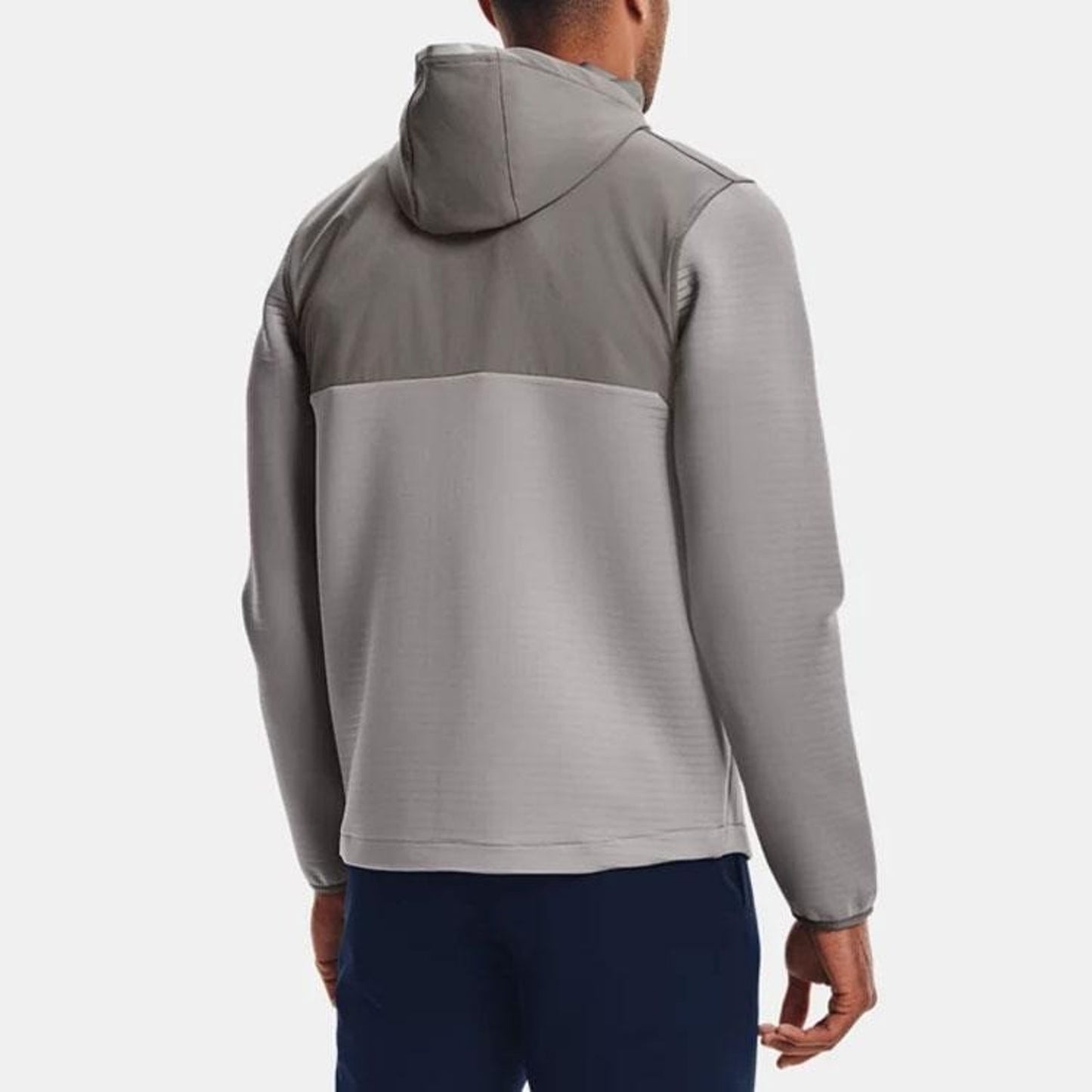 Under Armour Storm Evo Daytona HZ 3/4 Zip Mens Jacket Concrete/Gray Size Medium