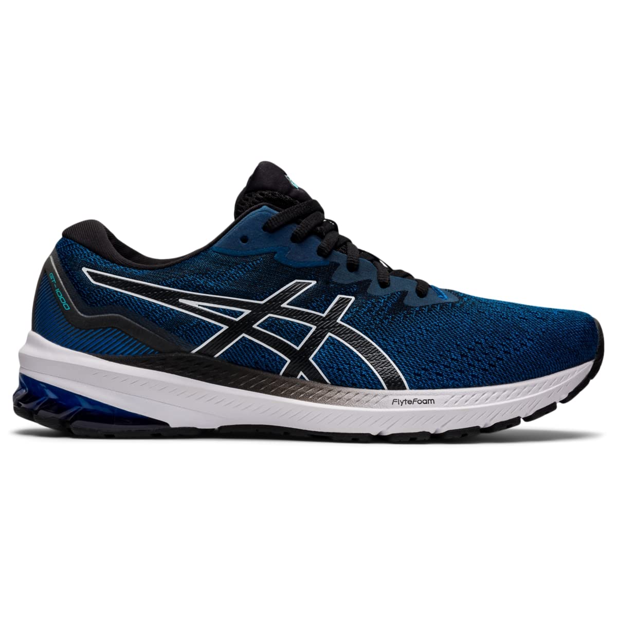 ASICS GT-1000 11 Men's Running Shoes Size 10.5 Lake Drive/Black