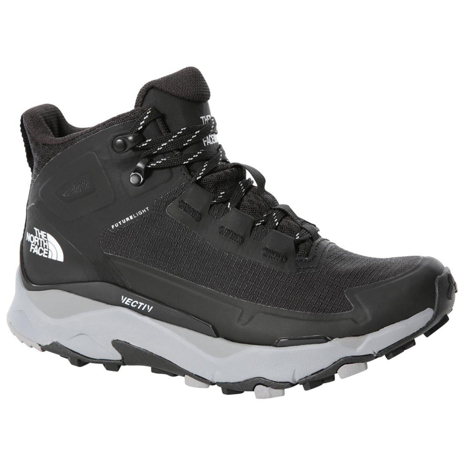 The North Face Women VECTIV Exploris Mid FUTURELIGHT Trail Running Black Shoes 9 The North Face