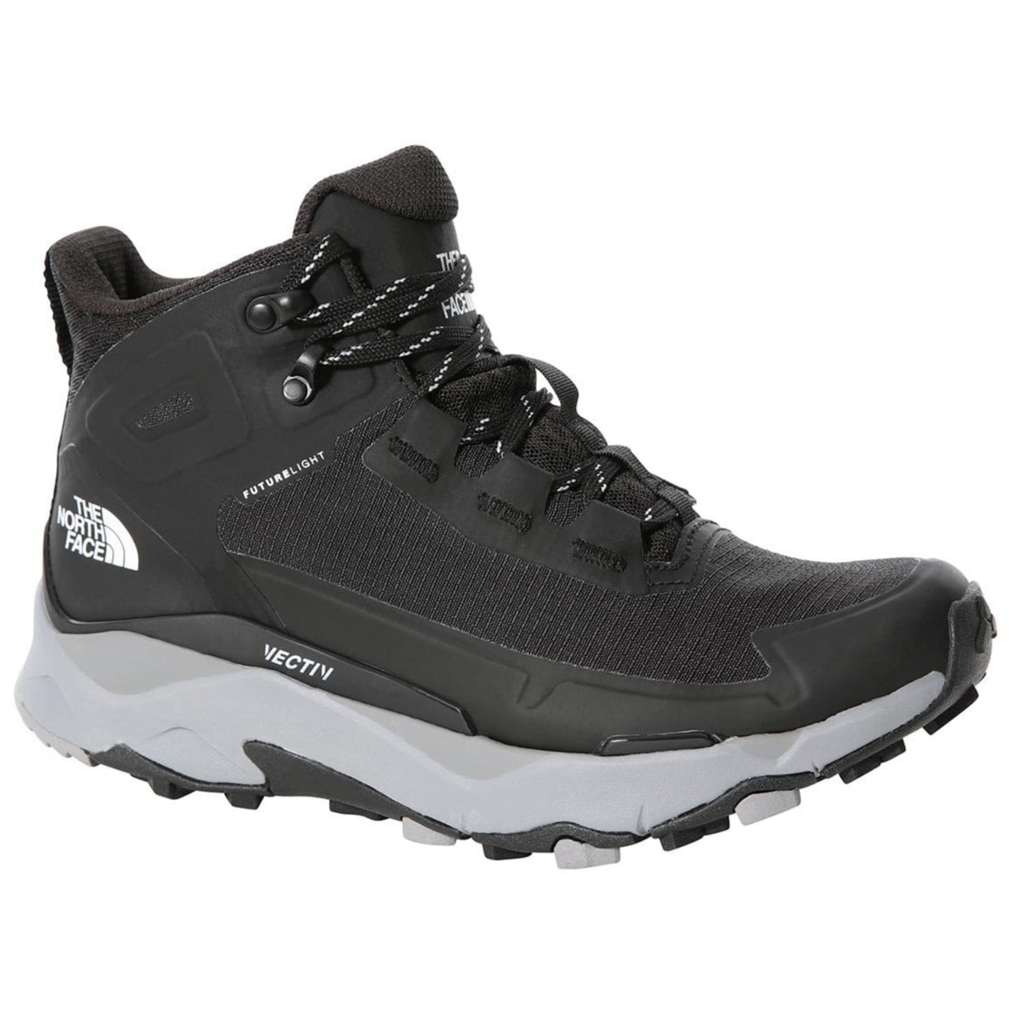 The North Face Women VECTIV Exploris Mid FUTURELIGHT Trail Running Black Shoes 9