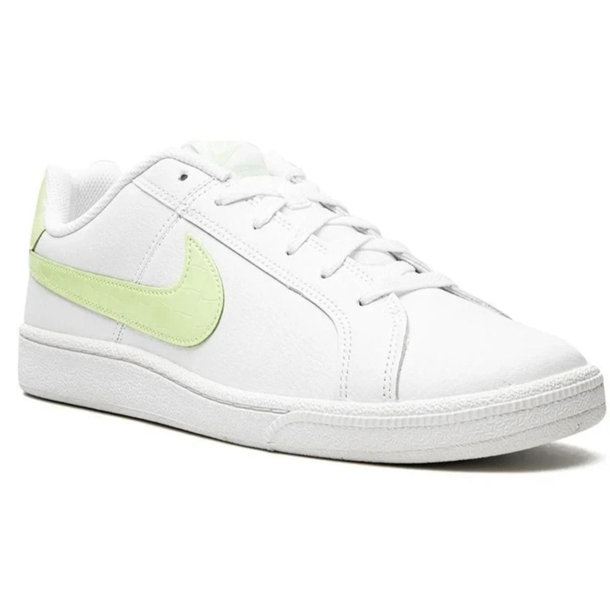 Nike Court Royale Low Top Womens Sneakers White Barely Volt 749867-121 Size 8 M