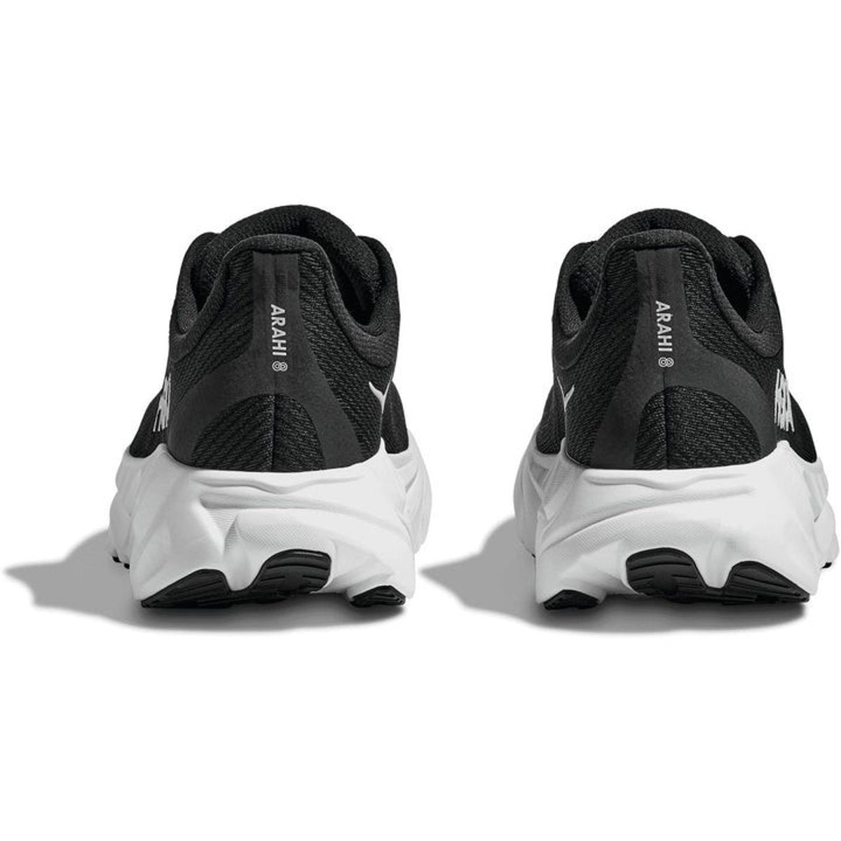 Hoka Arahi 8 Running Shoes Men's Running Shoes White /Black Mesh Size 11