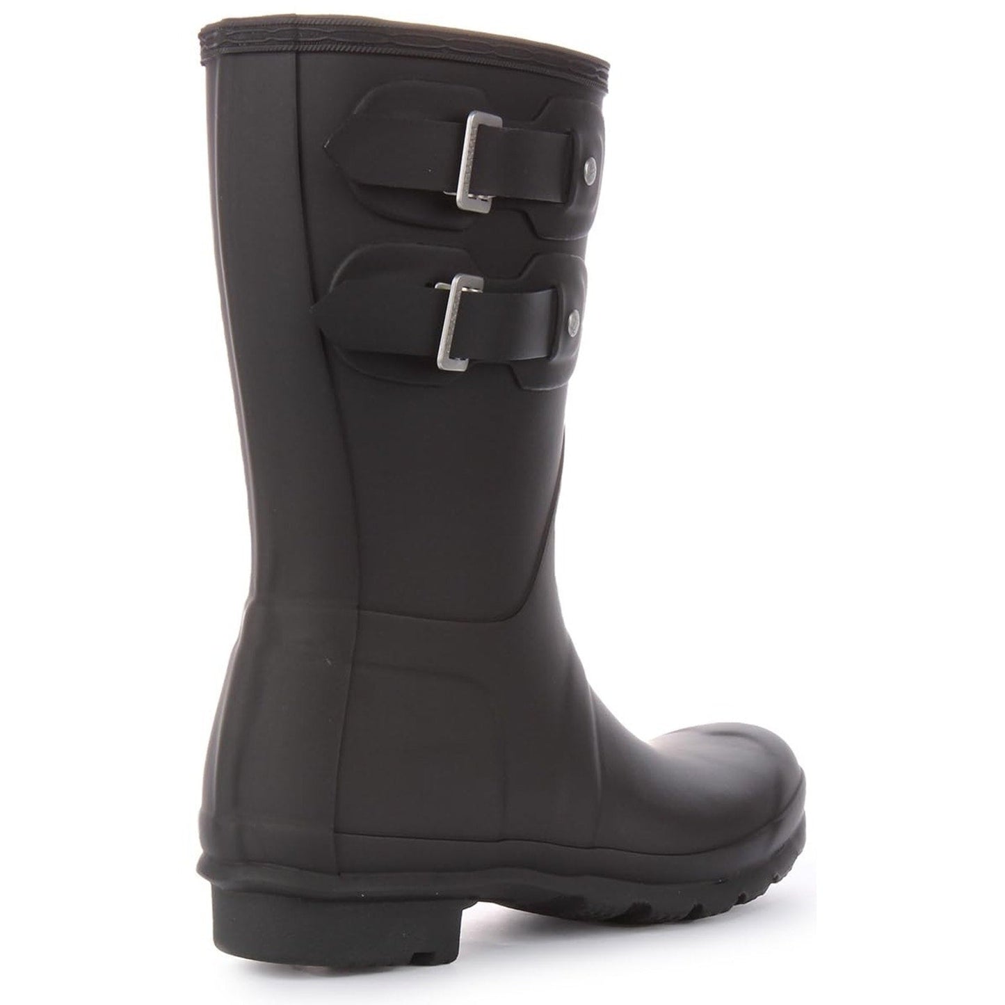 Hunter Short Multi Original Short Rubber Welly Womens Boots Black US 10 HUNTER
