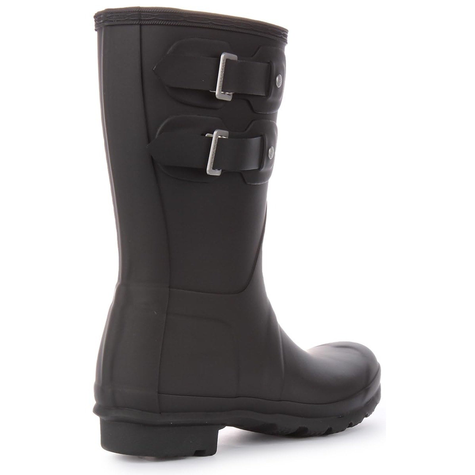 Hunter Short Multi Original Short Rubber Welly Womens Boots Black US 10 HUNTER