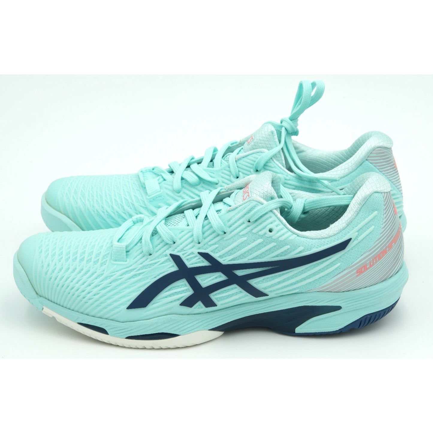 Asics SOLUTION SPEED FF 2 Women Tennis Shoes Clear Blue/Light Indigo size 9.5 B