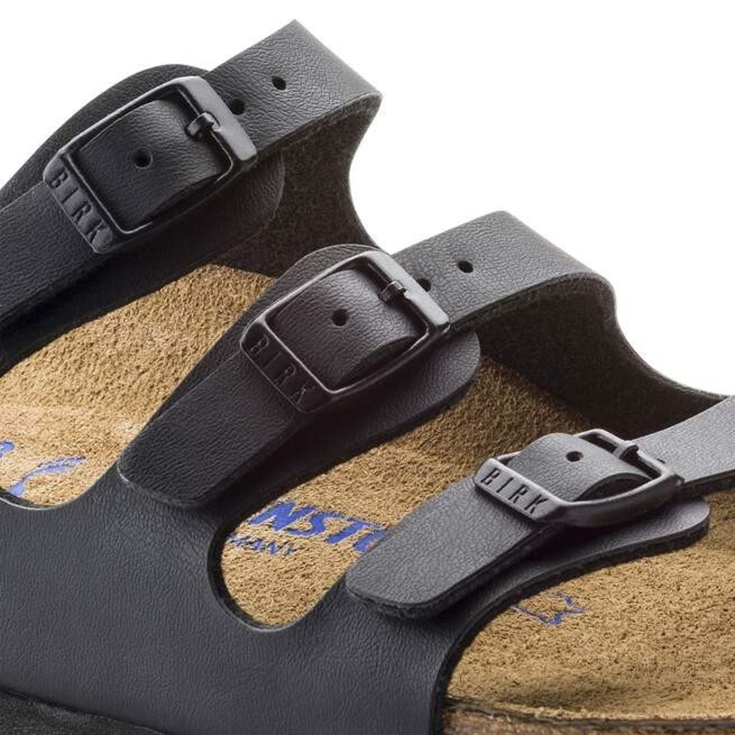 Birkenstock Florida Fresh Anthracite Pu Birko-Flor EU 42 W 11 , M 9.0 Narrow