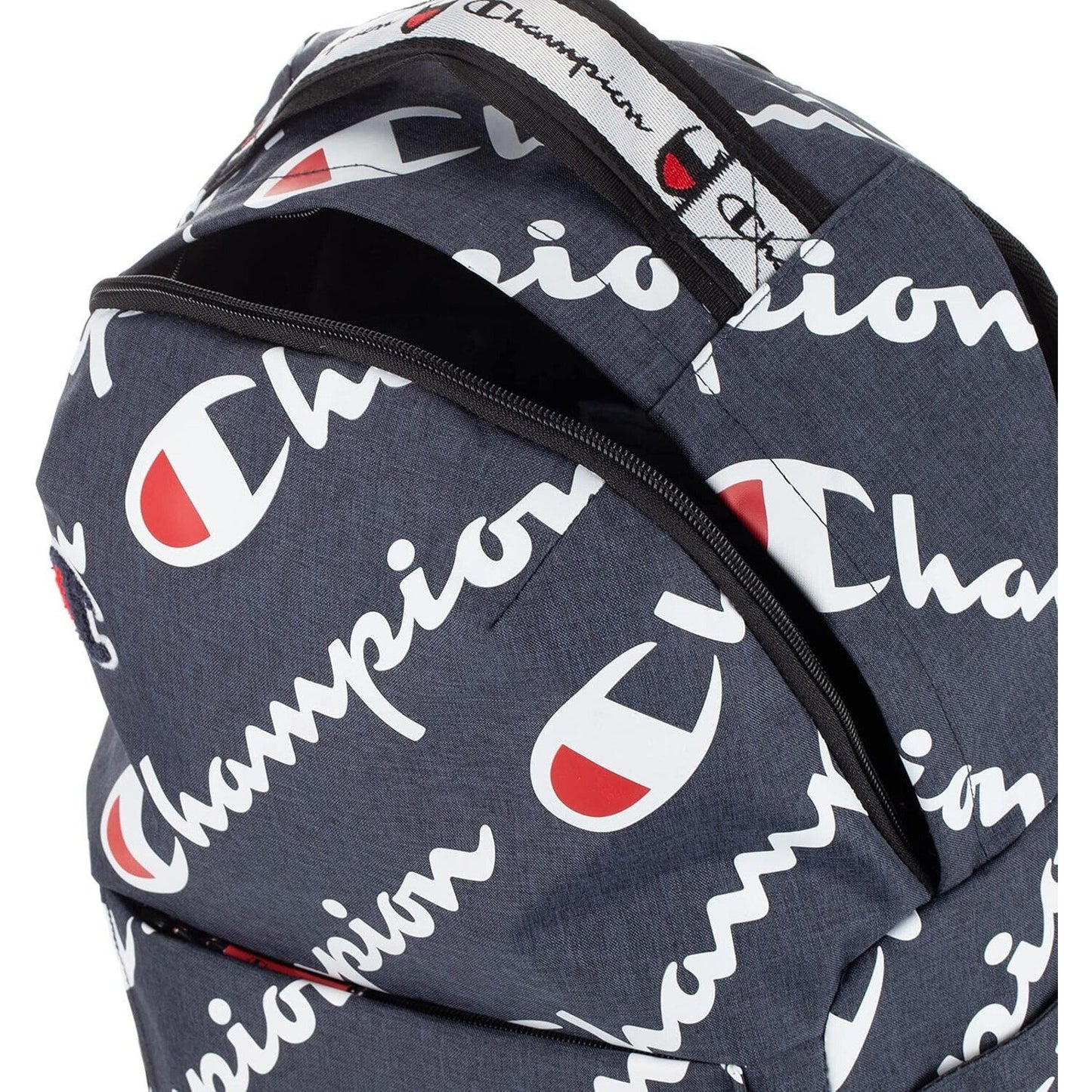Champion Advocate Backpack Navy Blue Interior laptop compartment Adjust strap Champion
