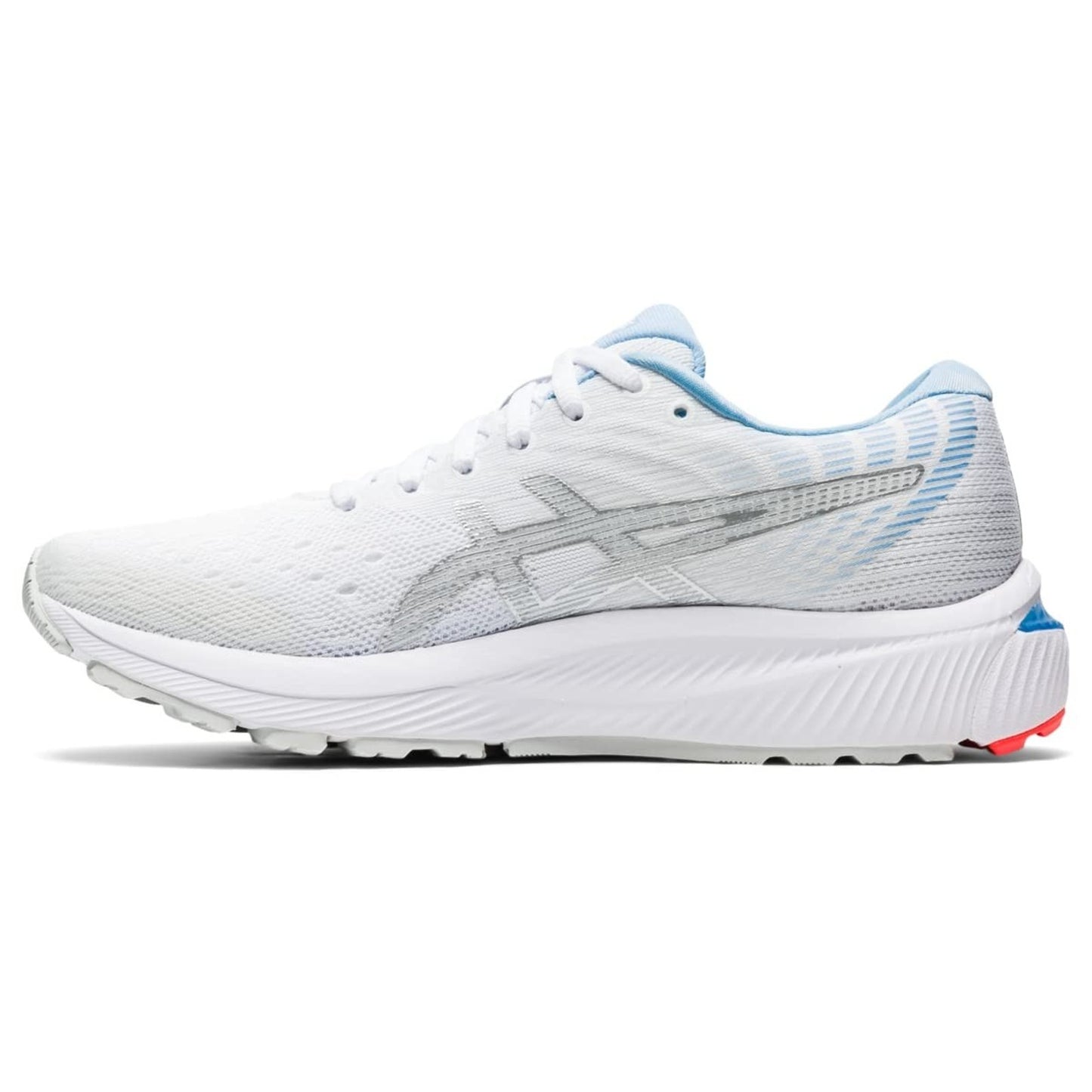ASICS Gel-Cumulus 22 Women's running Shoes White/Pure Silver 9.5 M