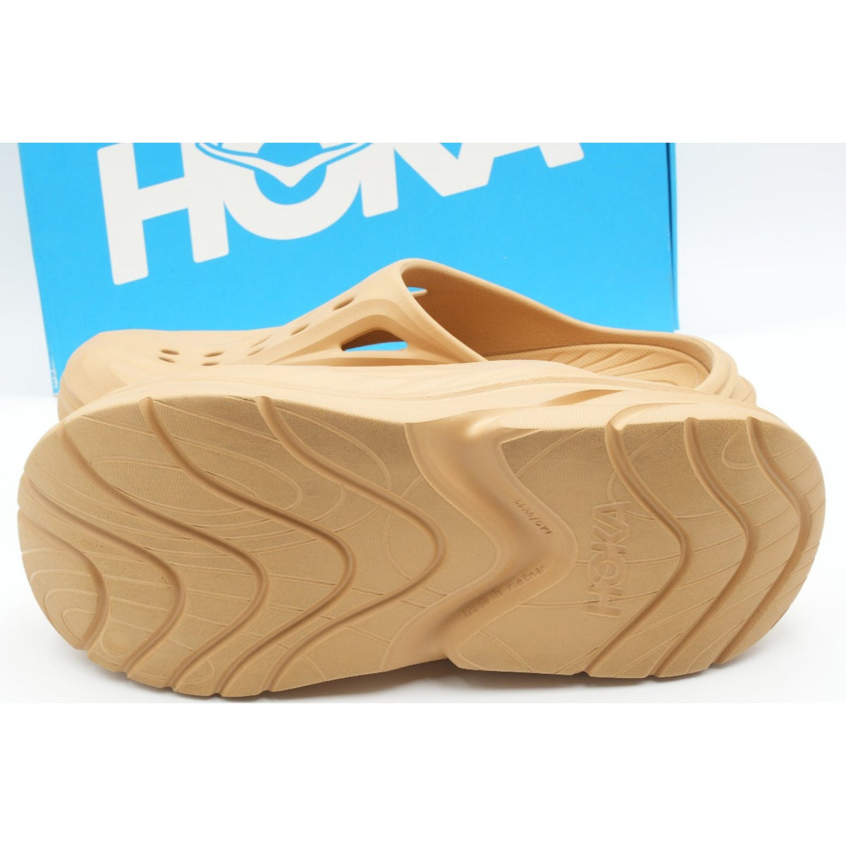 Hoka Ora Recovery Mule Unisex Vanilla 1147951 Men’s Size 9 Women’s Size 11
