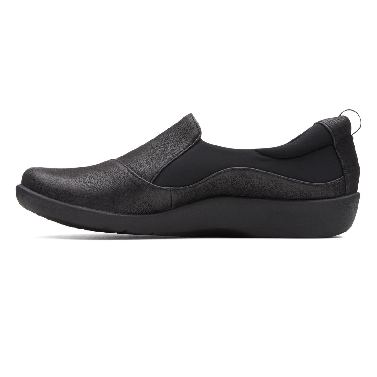 Clarks Cloudsteppers Sillian Paz Loafer Shoes Womens 8 M Casual Black 26120931
