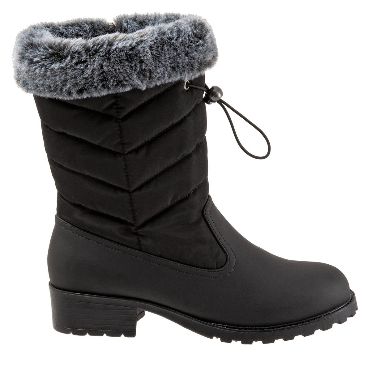 Trotters Bryce Women's Blue Casual Dress waterproof Boots Zipper Size 9.5 Narrow