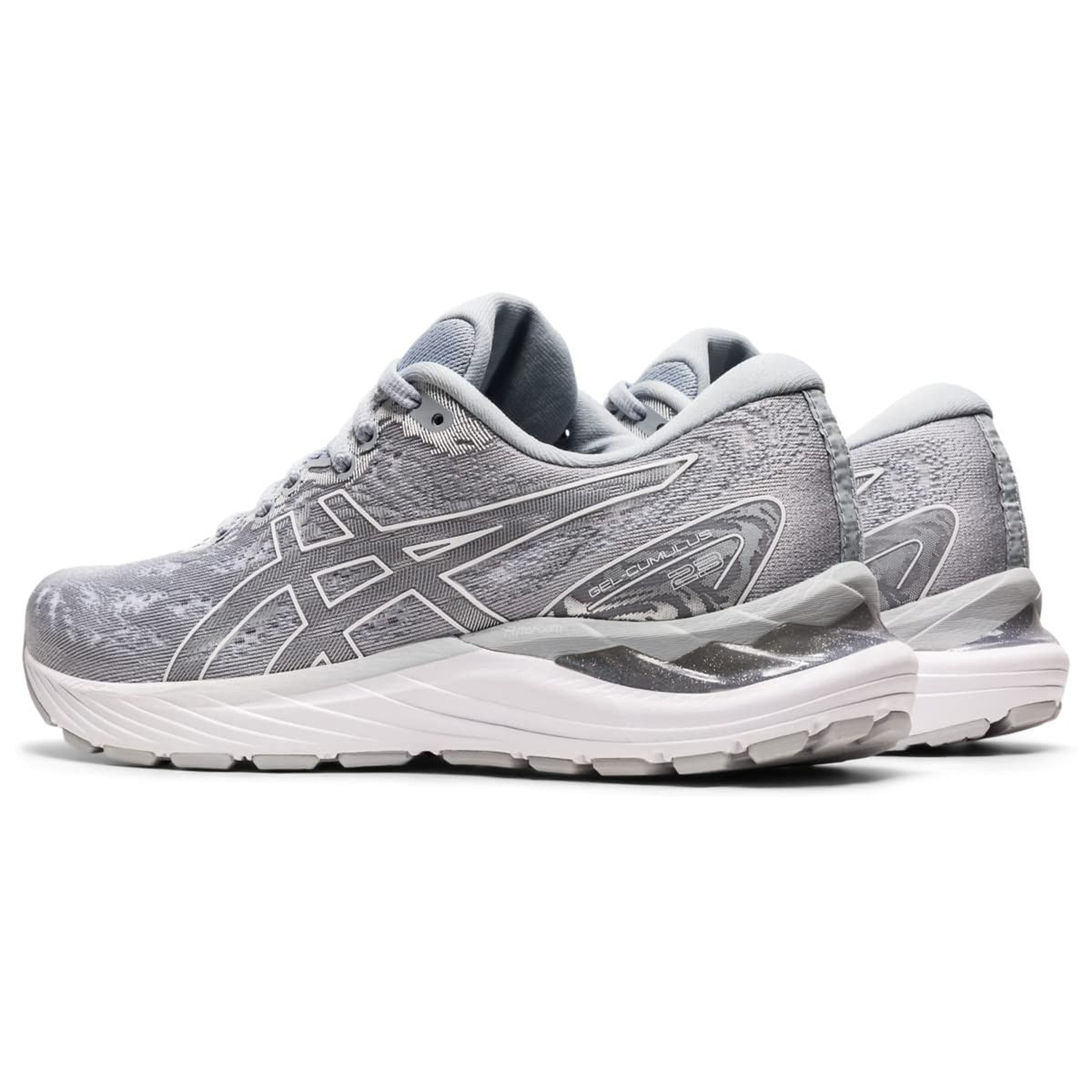 ASICS Women's Gel Cumulus 23 Running Shoes, Piedmont Grey/White 9.5 M