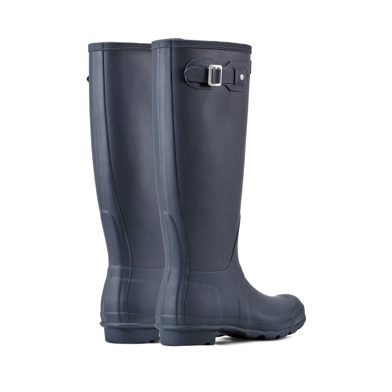 NEW HUNTER Women's ORIGINAL TALL RAIN BOOTS WATERPROOF Navy Matt SIZE 11 Hunter