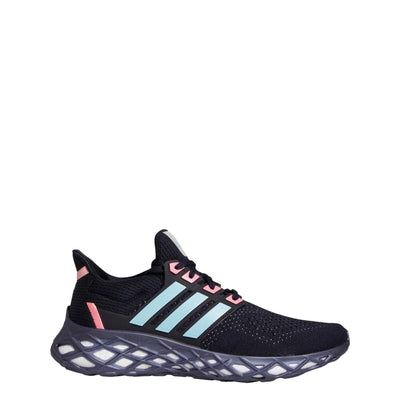 Adidas UltraBoost WEB DNA Running Shoes Navy Blue Pink Size Men 6/ Wmn 7 M