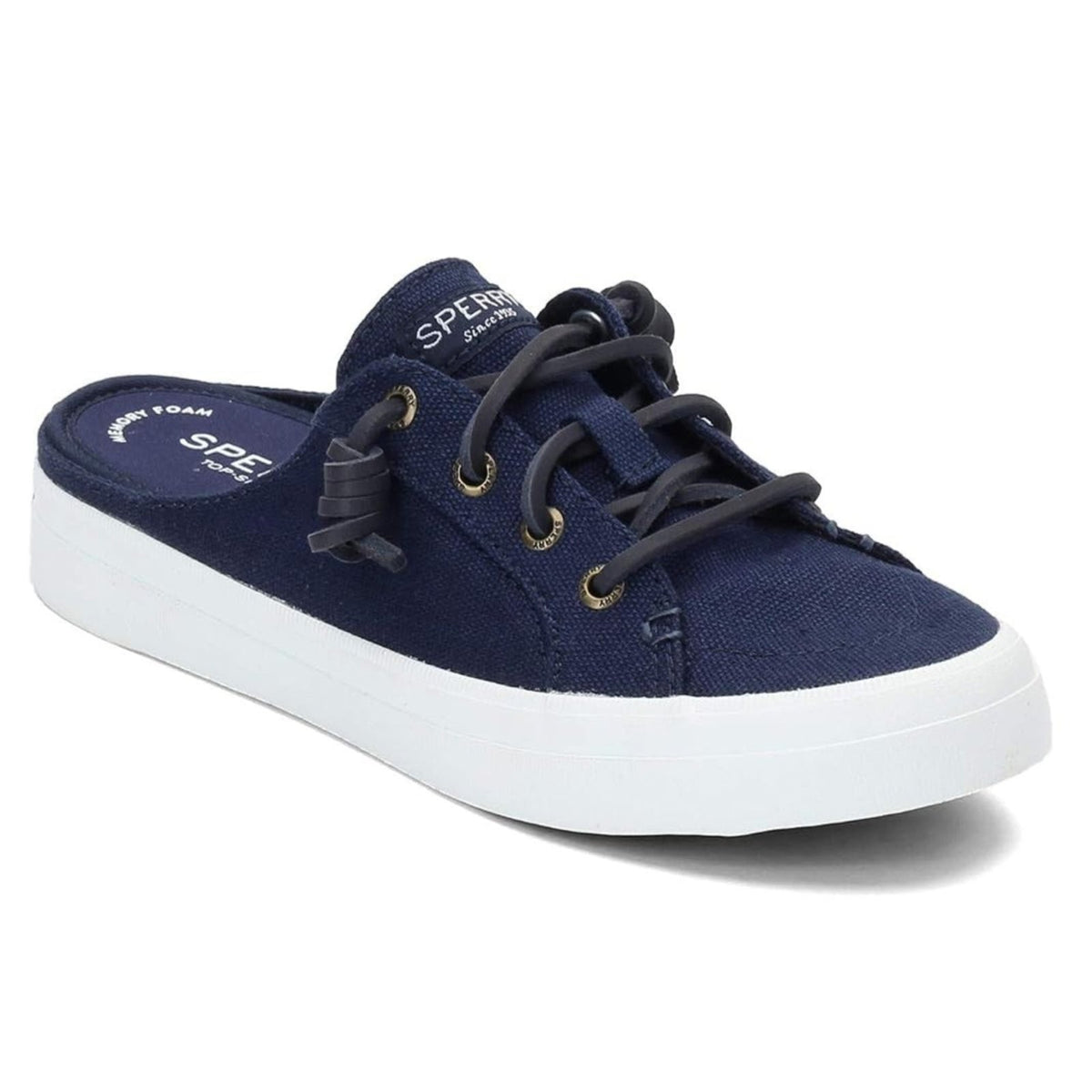 Sperry Top-Sider Crest Vibe Mule Sneaker Women Navy Size 12 M